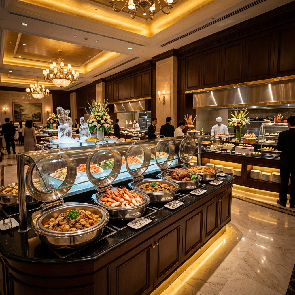 Luxury Buffet Setup